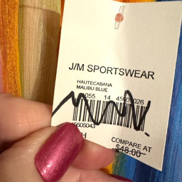 NWT SPRING/SUMMER/BEACH PALAZZO PANTS  SIZE: LARGE    #Y - Picture 7 of 8